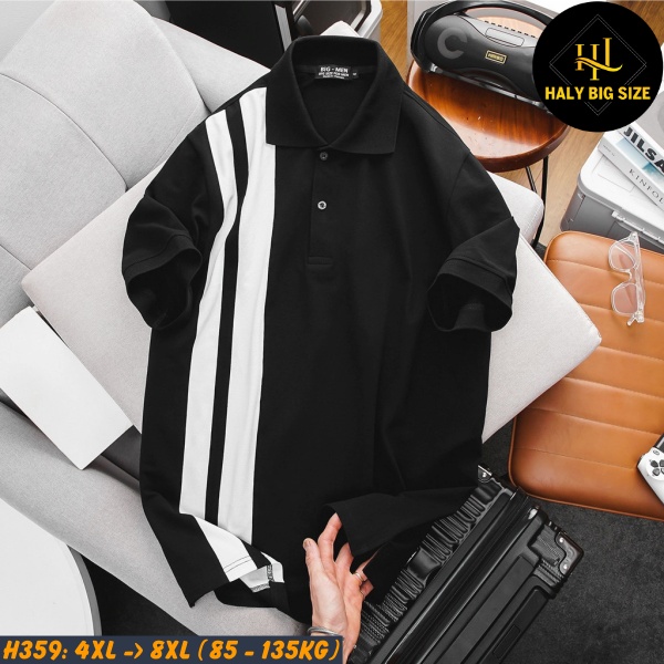 Áo thun polo nam big size H359