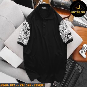 Áo thun polo nam big size H360