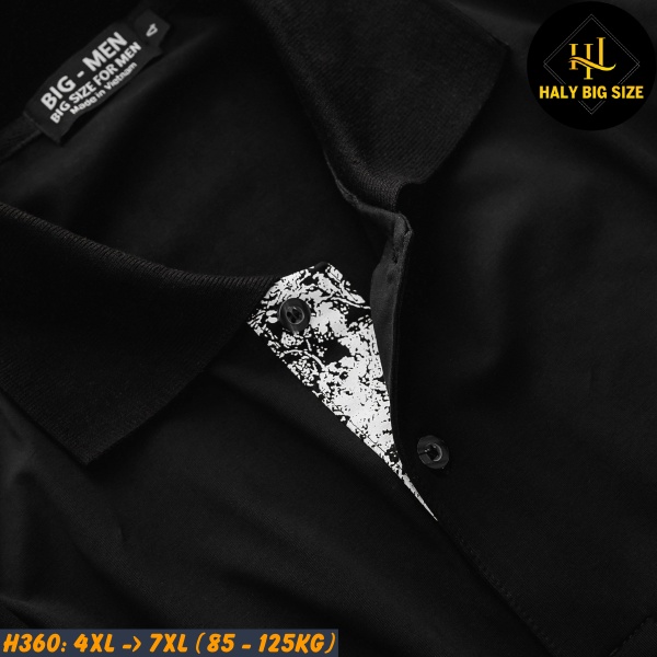 Áo thun polo nam big size H360