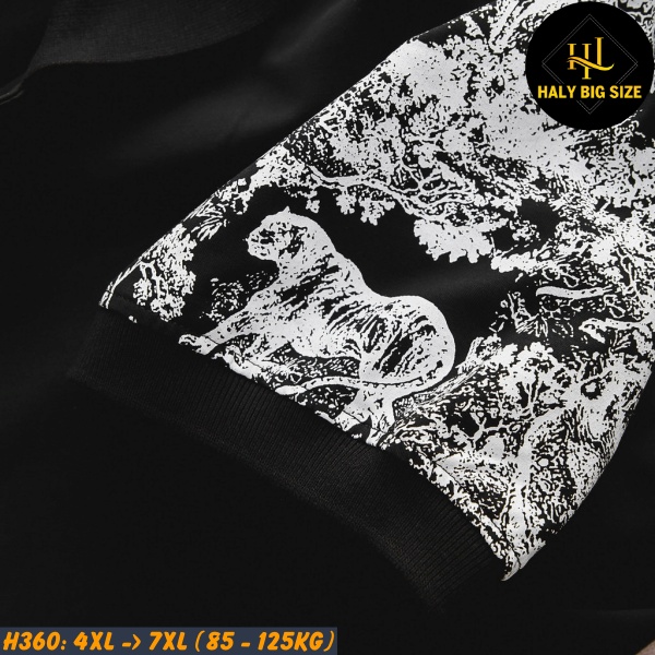 Áo thun polo nam big size H360