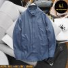 Áo sơ mi nam big size vải xô đũi H379