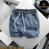 Quần short jean nam big size lưng thun H388