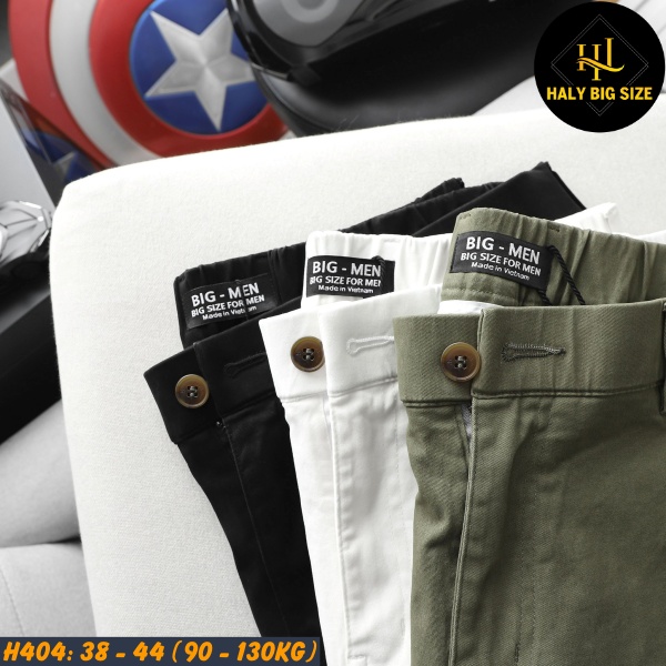 Quần short kaki nam big size H404