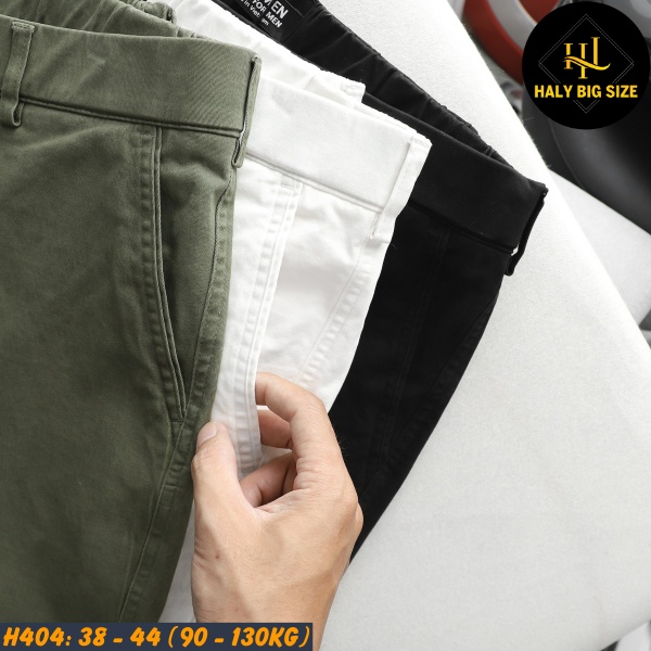 Quần short kaki nam big size H404