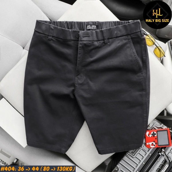 Quần short kaki nam big size H404
