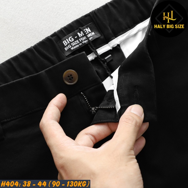 Quần short kaki nam big size H404