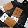 Quần short jean nam big size wash tông đen H417