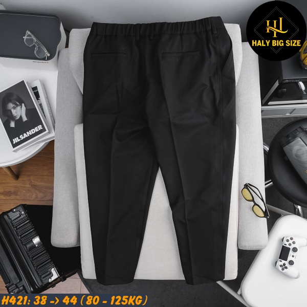 Quần tây nam big size baggy lưng thun H421