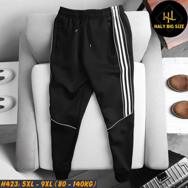 Quần jogger thun nam big size H423