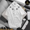 Áo sơ mi nam big size tay ngắn in hình ngôi sao H456