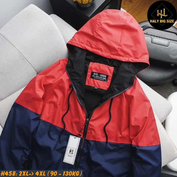 Áo khoác nam big size vải dù H458