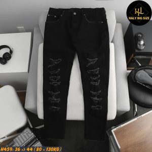 Quần jean nam big size Amiri H459