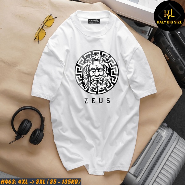 Áo thun nam big size Zeus H463