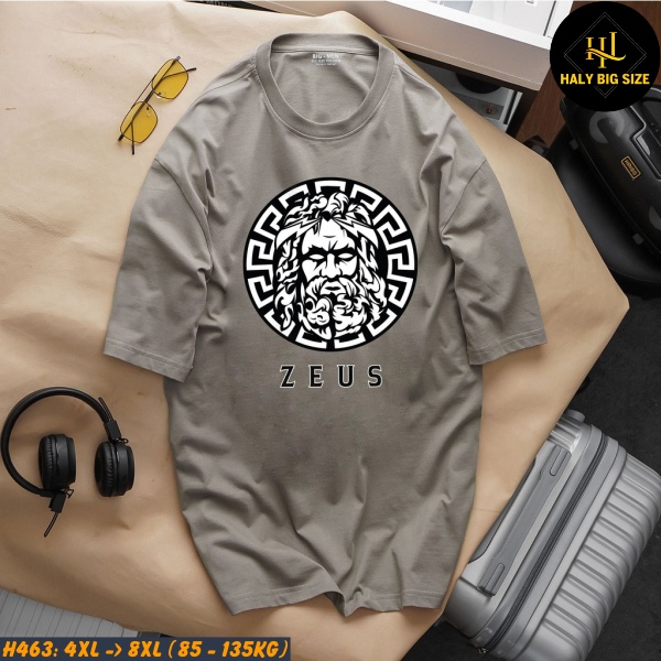 Áo thun nam big size Zeus H463
