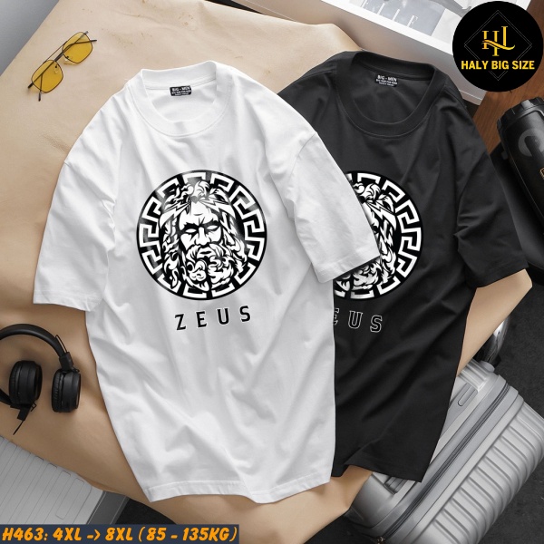 Áo thun nam big size Zeus H463