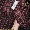 Áo sơ mi nam big size tay dài nỉ caro nhỏ H509