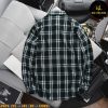 Áo sơ mi nam big size tay dài nỉ caro nhỏ H509