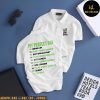 Áo polo nam big size trắng "My pefect day" HL020