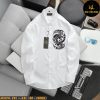 Áo sơ mi nam big size dài tay đen in rồng HL024