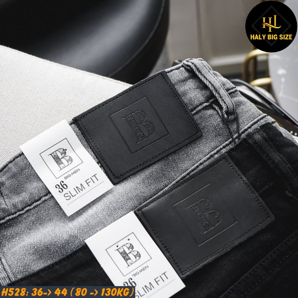 Quần short jean nam big size in hình độc lạ H528