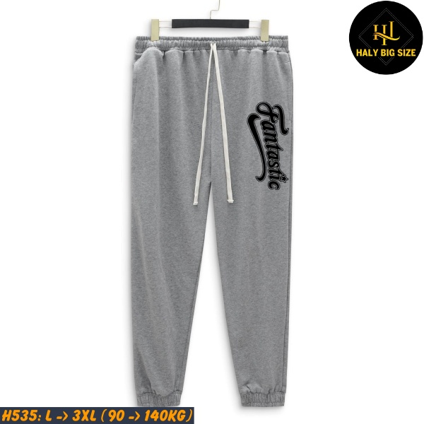 Đồ bộ nam big size áo hoodie, quần nỉ H535