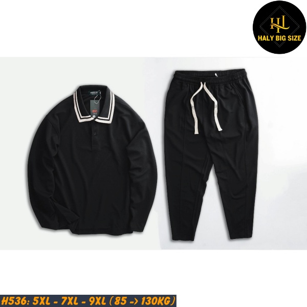 Đồ bộ nam big size vải tổ ong H536