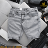 Quần short jean nam big size xám nhạt H549