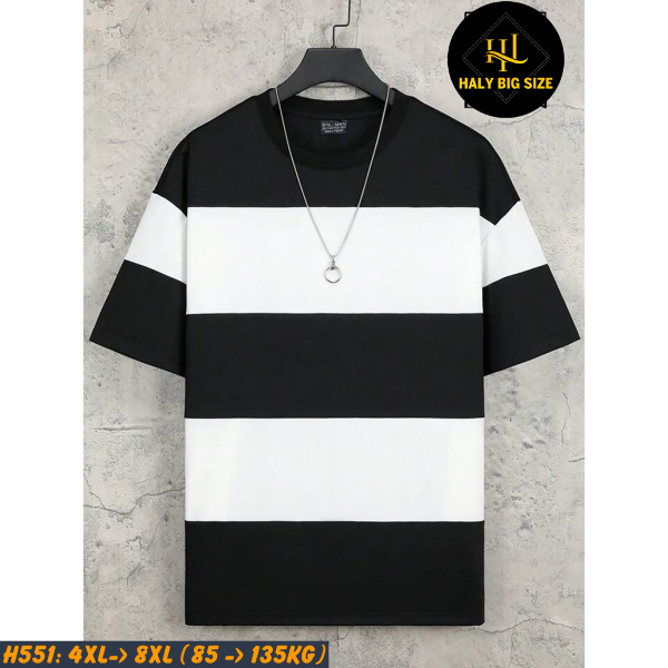 Áo thun sọc nam big size H551