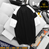 Áo polo nam big size phối thân trắng đen H559