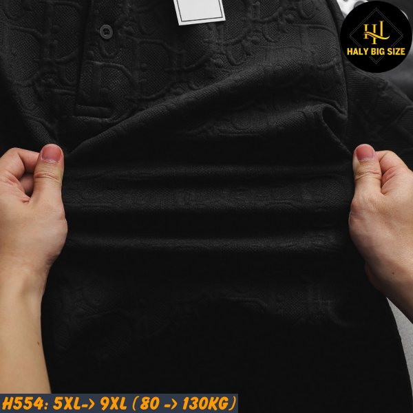 Đồ bộ nam big size vải dập nổi cá tính H554