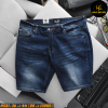 Quần short jean nam big size tông xanh H581