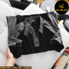 Áo polo nam big size phối xám đen thời trang có dây kéo H590