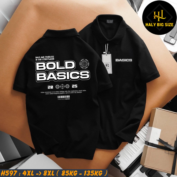 Áo polo nam big size H597