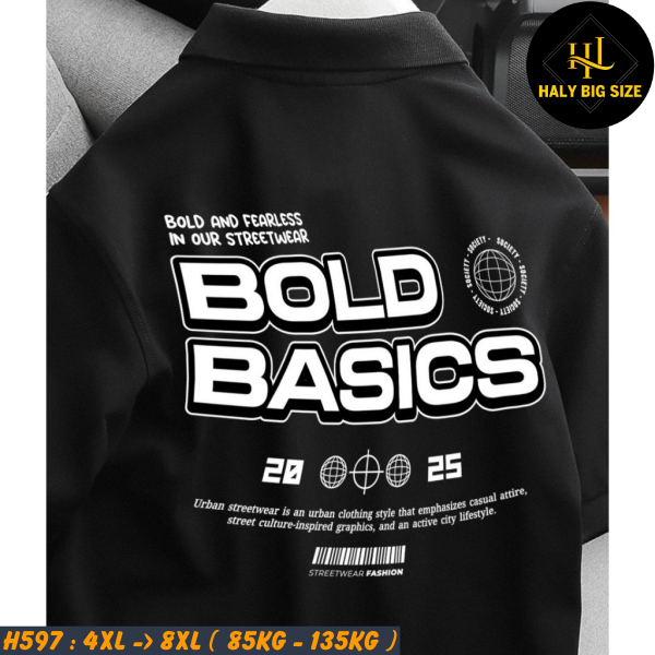 Áo polo nam big size H597