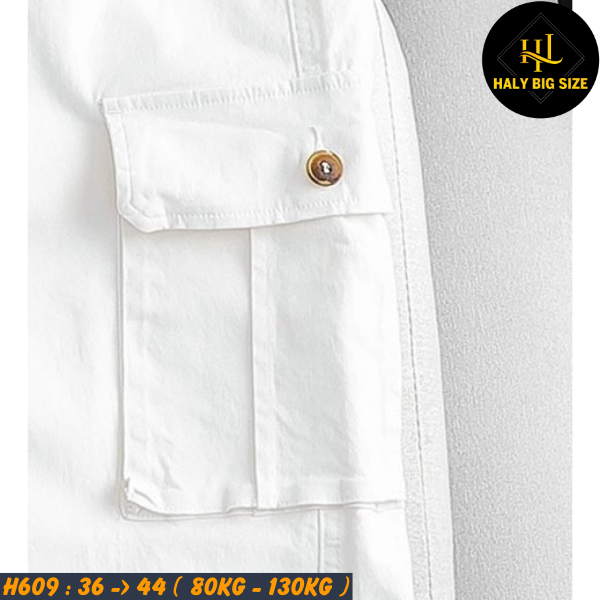 Quần kaki nam big size túi hộp H609