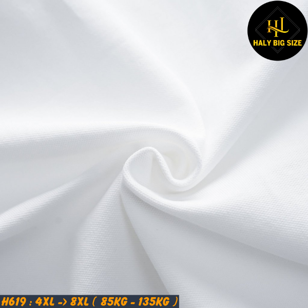 Áo polo nam big size vải cá sấu phối màu H619