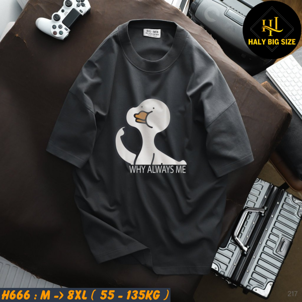 H666-Ao-thun-Cotton-in-hinh-vit-ngo-nghinh-nam-bigsize-1