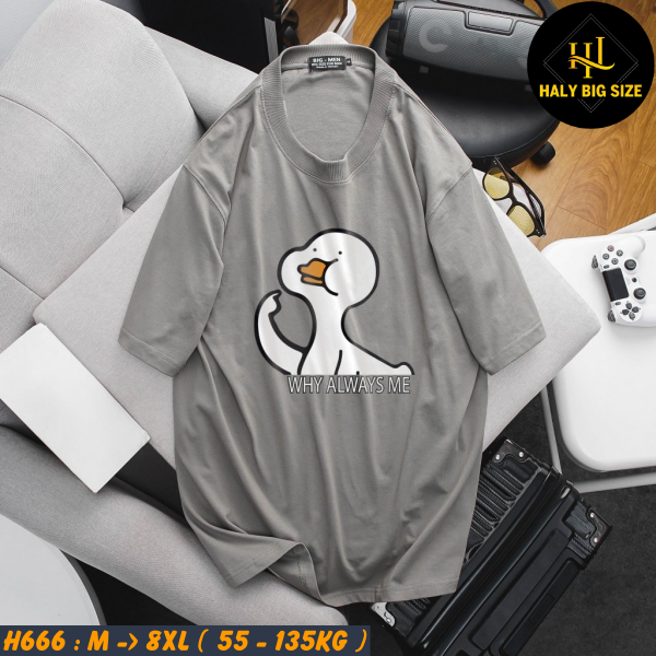 H666-Ao-thun-Cotton-in-hinh-vit-ngo-nghinh-nam-bigsize-11