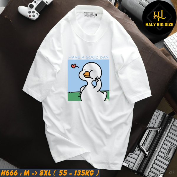 H666-Ao-thun-Cotton-in-hinh-vit-ngo-nghinh-nam-bigsize-8