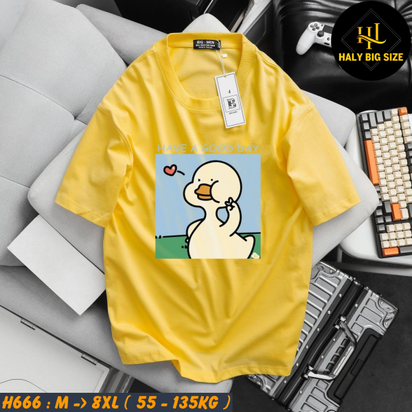 H666-Ao-thun-Cotton-in-hinh-vit-ngo-nghinh-nam-bigsize-9