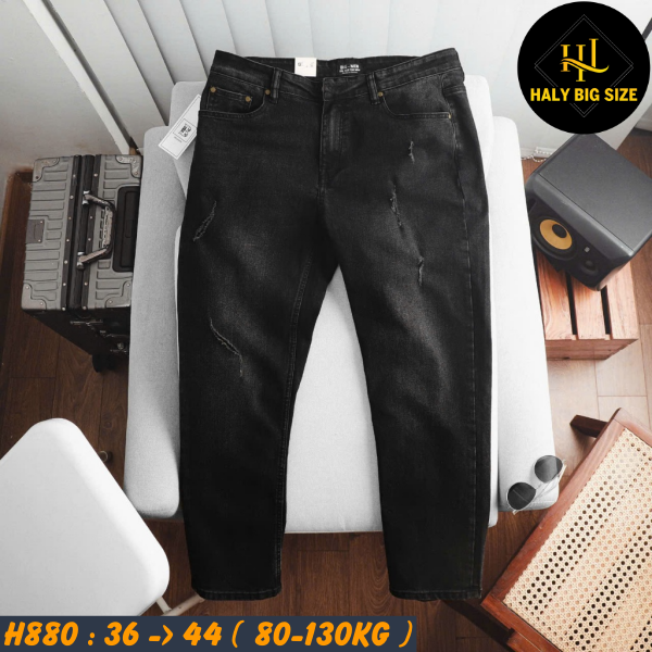 H880-Quan-jean-dai-den-wash-rach-big-size-nam