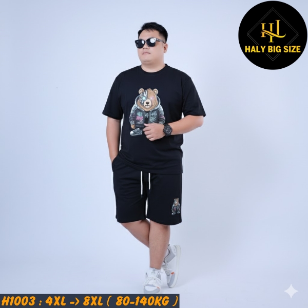 H1003-Set-bo-cotton-in-hinh-GAU-big-size-nam