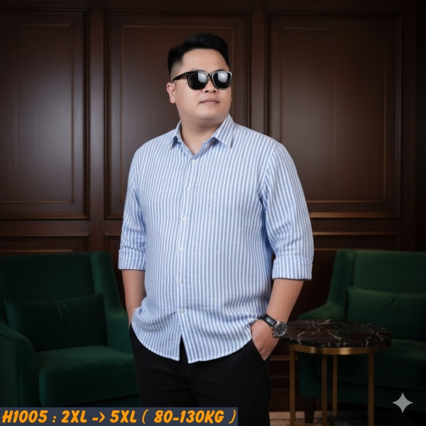 H1005-Ao-SMTD-phoi-soc-vai-linen-big-size-nam